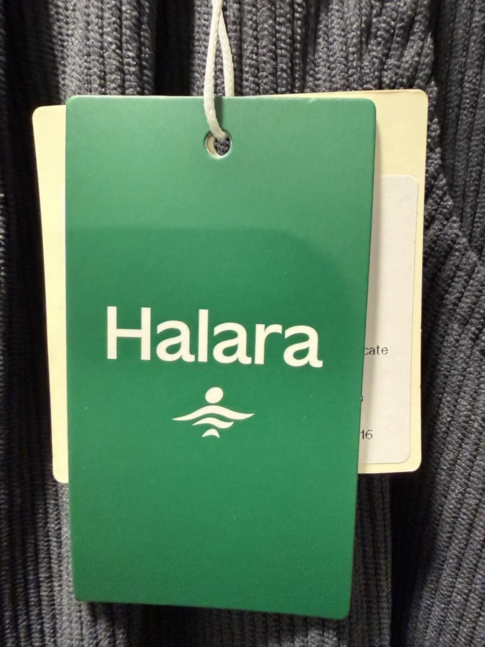 HALARA Wide Leg Pants in Charcoal Gray - Picture 3 of 10